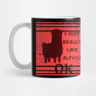 Funny Llama Alpaca Mug